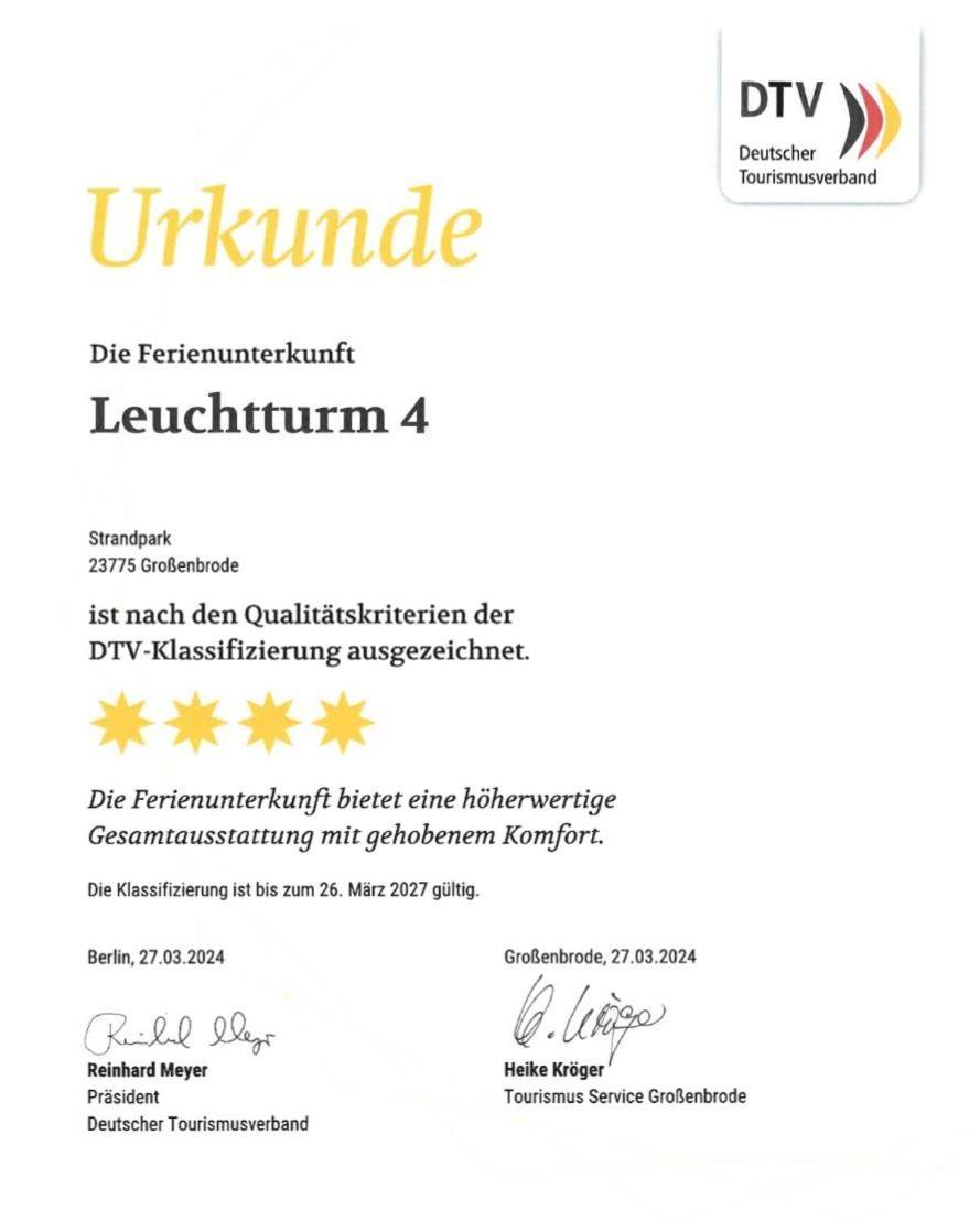 Leuchtturm 4 Lejlighed Großenbrode Eksteriør billede
